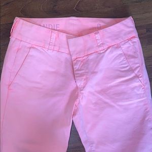 J.CREW bright pink pants